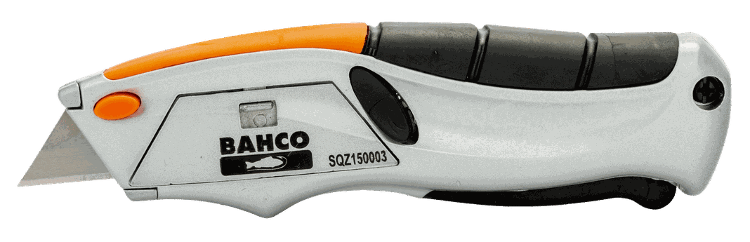CUCHILLO CARTONERO AUTO-RETRACTIL 170MM SQZ150003 BAHCO-1