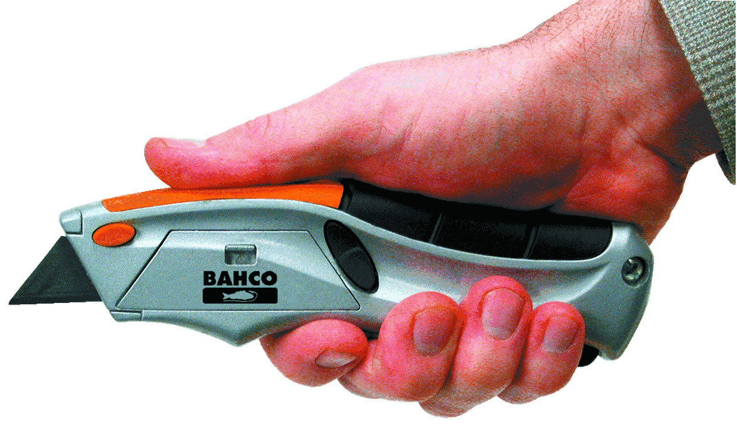 CUCHILLO CARTONERO AUTO-RETRACTIL 170MM SQZ150003 BAHCO-2
