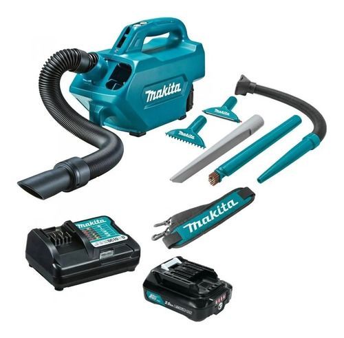 Aspiradora Inalámbrica Portátil 12v Makita Cl121dwa + Acc-6