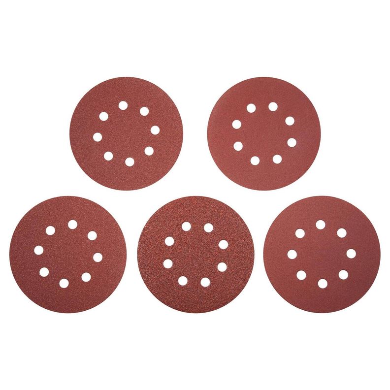 Set 5 Lijas De 5  (125 Mm) Dewalt Dw4307 Grano Surtido-1