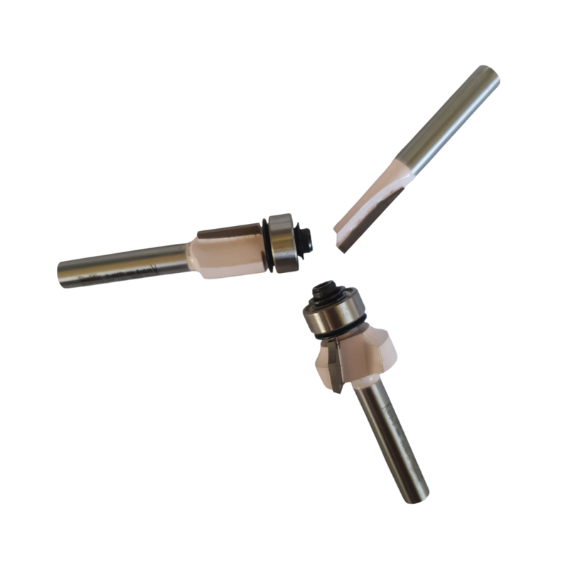 Set De Fresas Para Router 1/4 - 3und Makita D-53344-7