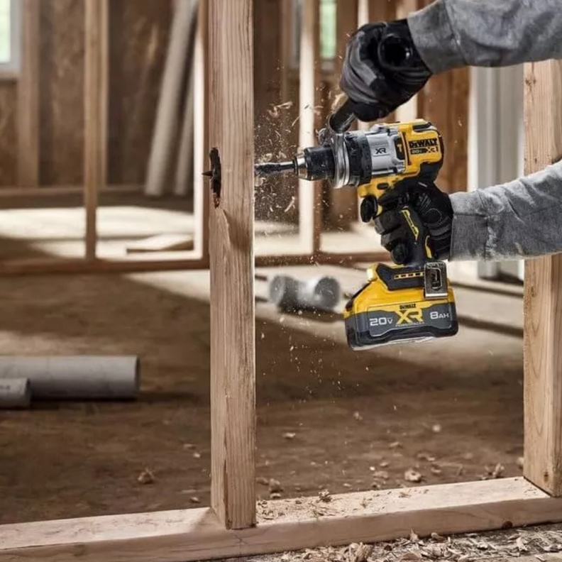 Taladro Percutor Dewalt Dcd1007b 20v Xr sin bateria-4