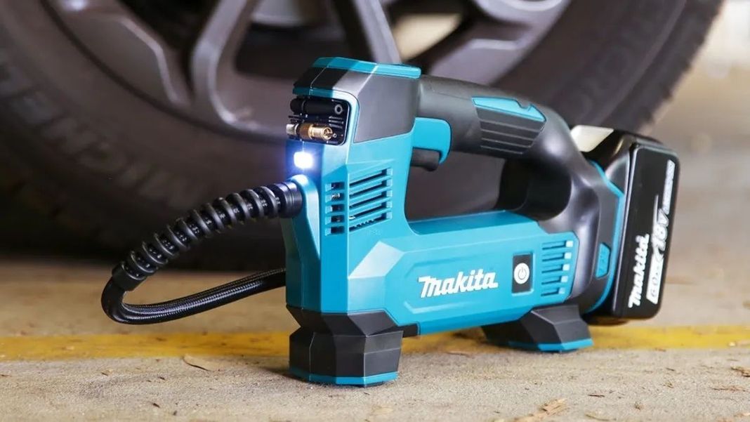 Inflador Aire Inalámbrico 18v Makita Dmp180z Sin Baterias-4