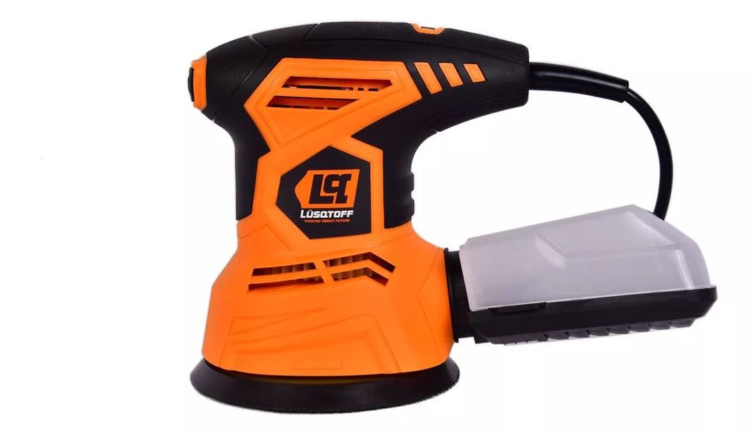Lijadora roto orbital Lüsqtoff LRL300-8  + Lija Naranja-0