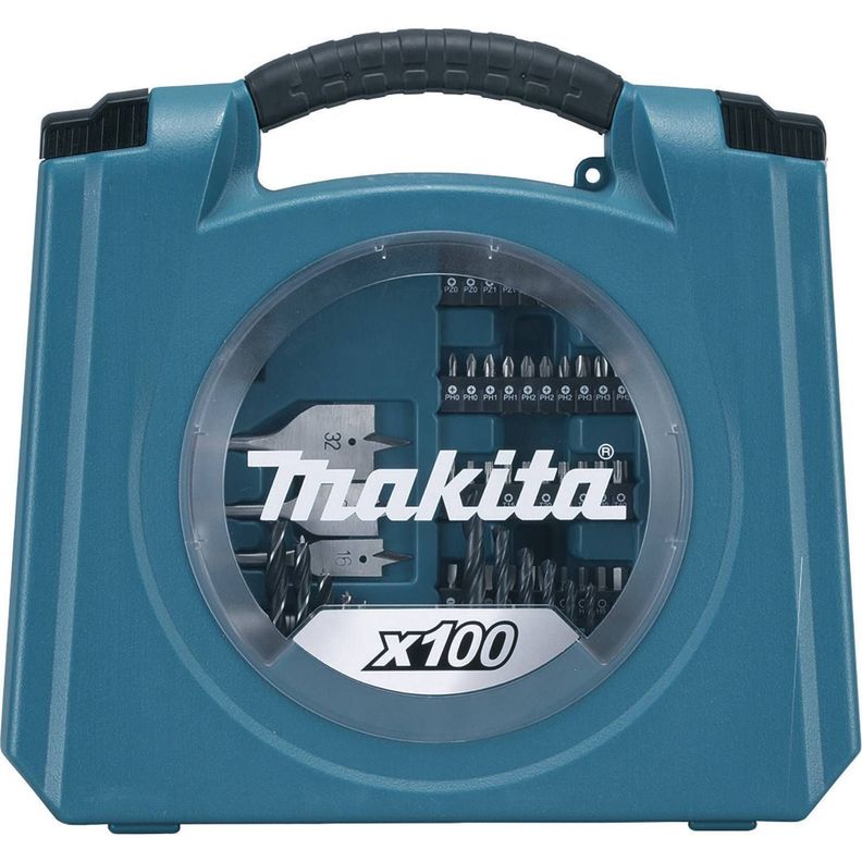 Set 100 Piezas Para Taladrar Y Atornillar Makita D-42335-1