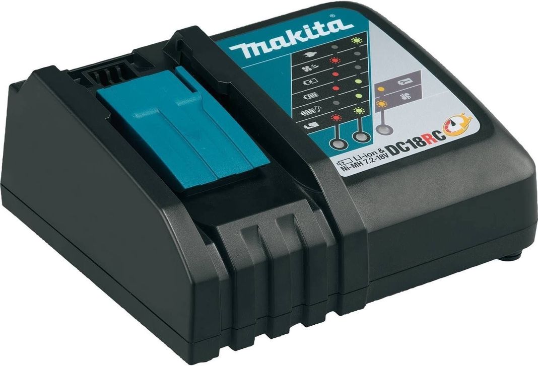 Cargador Rapido De Bateria 18v Lxt Makita DC18RC-0
