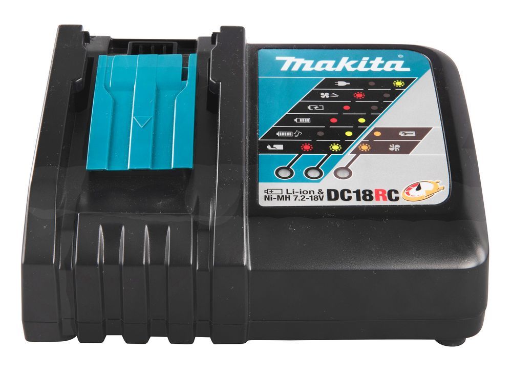 Cargador Rapido De Bateria 18v Lxt Makita DC18RC-4