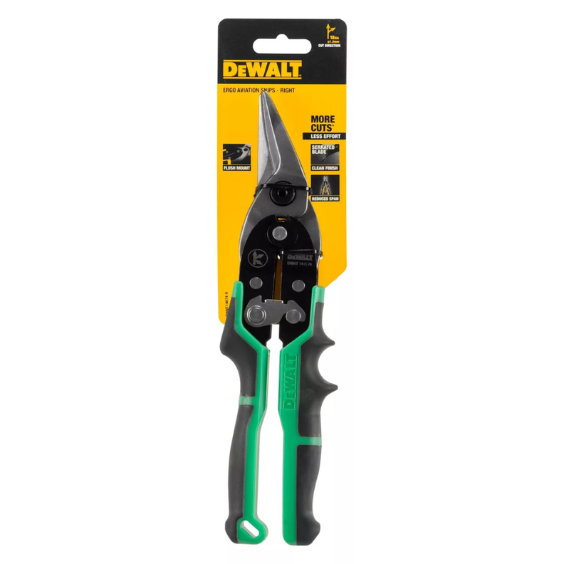 Tijera Ojalatera Corte Derecho Dewalt DWHT14674-7