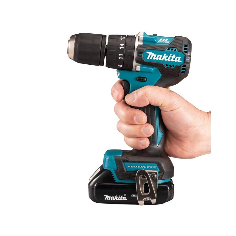 Taladro Percutor 18v Brushless Makita Dhp487SY1J/ 1 Bateria-2
