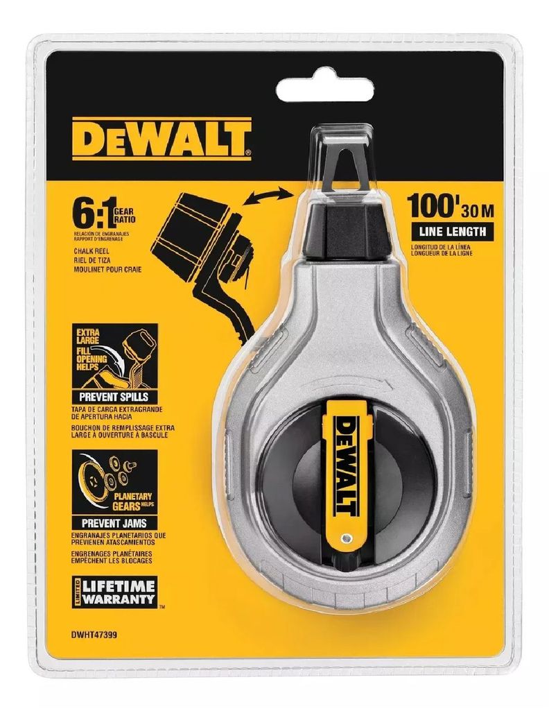 Tizador 30 Mts 6:1 Sin Tiza Dewalt Dwht47399-0