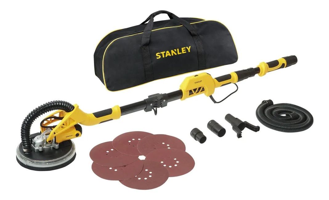 Lijadora De Pared Y Techo 750w Stanley Sw75-b2c-0