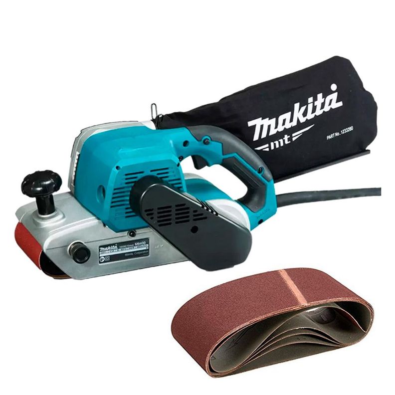 Lijadora Banda 4x24'' (100x610mm) 940w Makita Mt M9400b-0