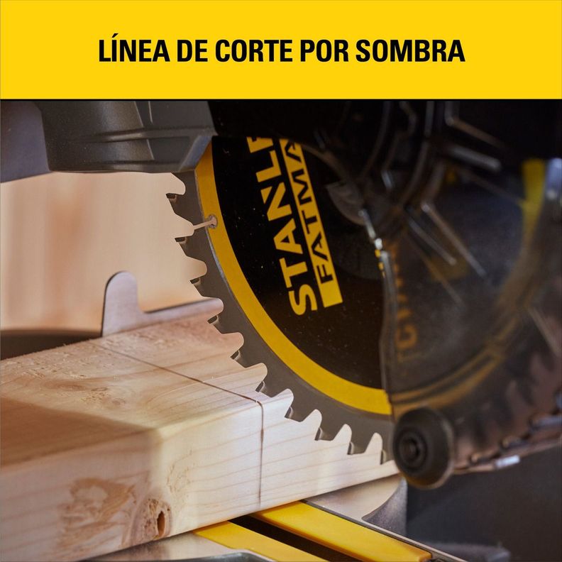 Sierra Ingleteadora 7-1/4 20v Stanley Scm701-b2 Sin Baterias-4