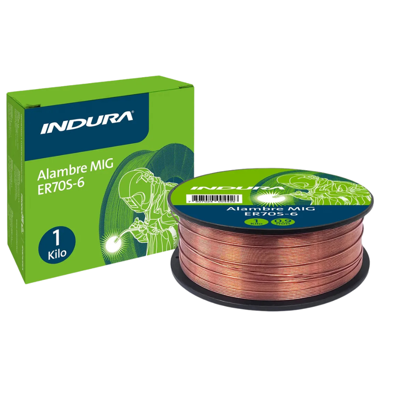 Alambre Mig Indura ER70s-6 0.8 Mm X 1Kg Indura