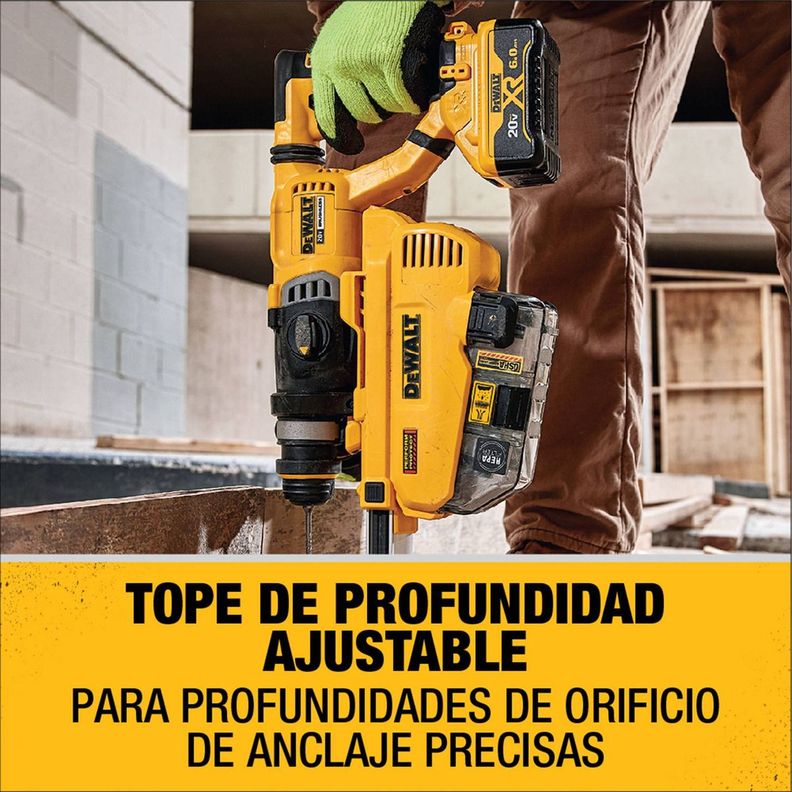 Extractor De Polvo 20v Sds Plus Dewalt Dwh205dh-5