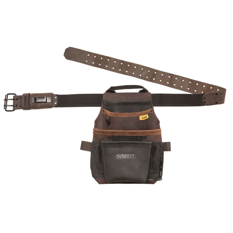 Bolso de cuero con cinturón 12 bolsillos DEWALT DWST550115-0