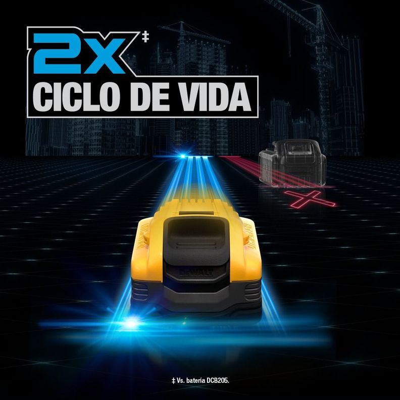 Batería Compacta 5ah 20v Powerstack Dewalt Dcbp520-b3-5