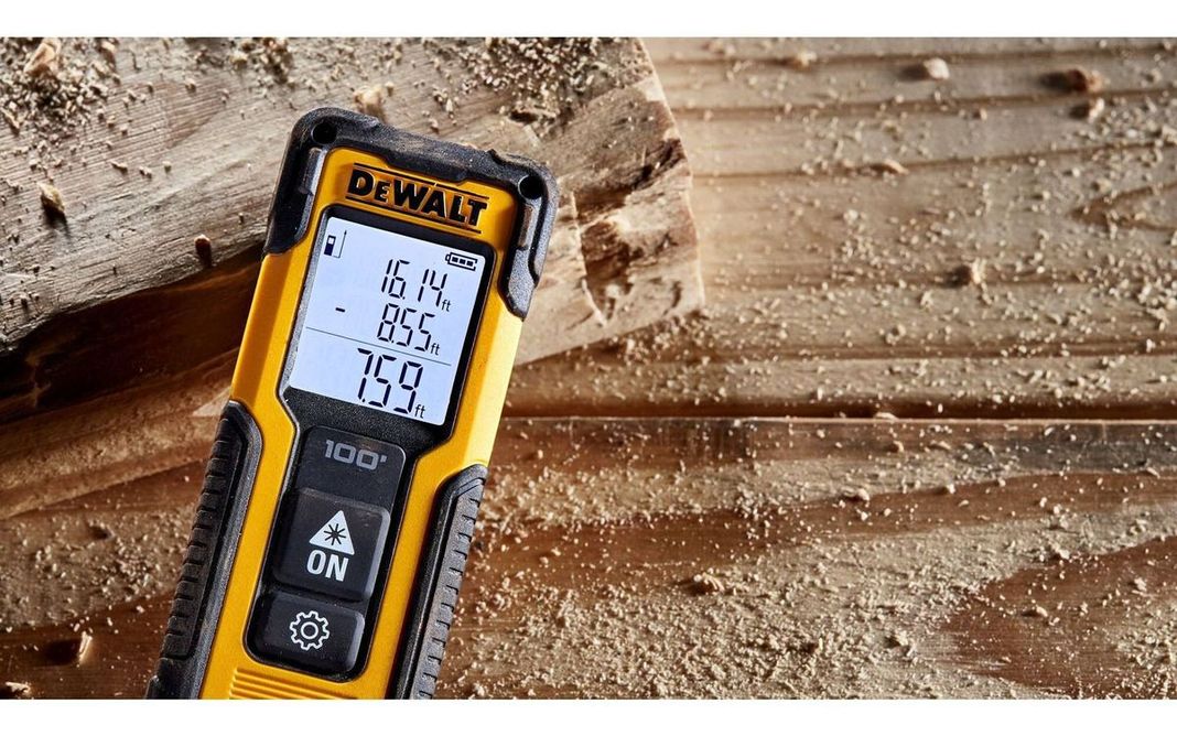 Medidor De Distancia Láser 30m Dewalt Dwht77100-cn-9