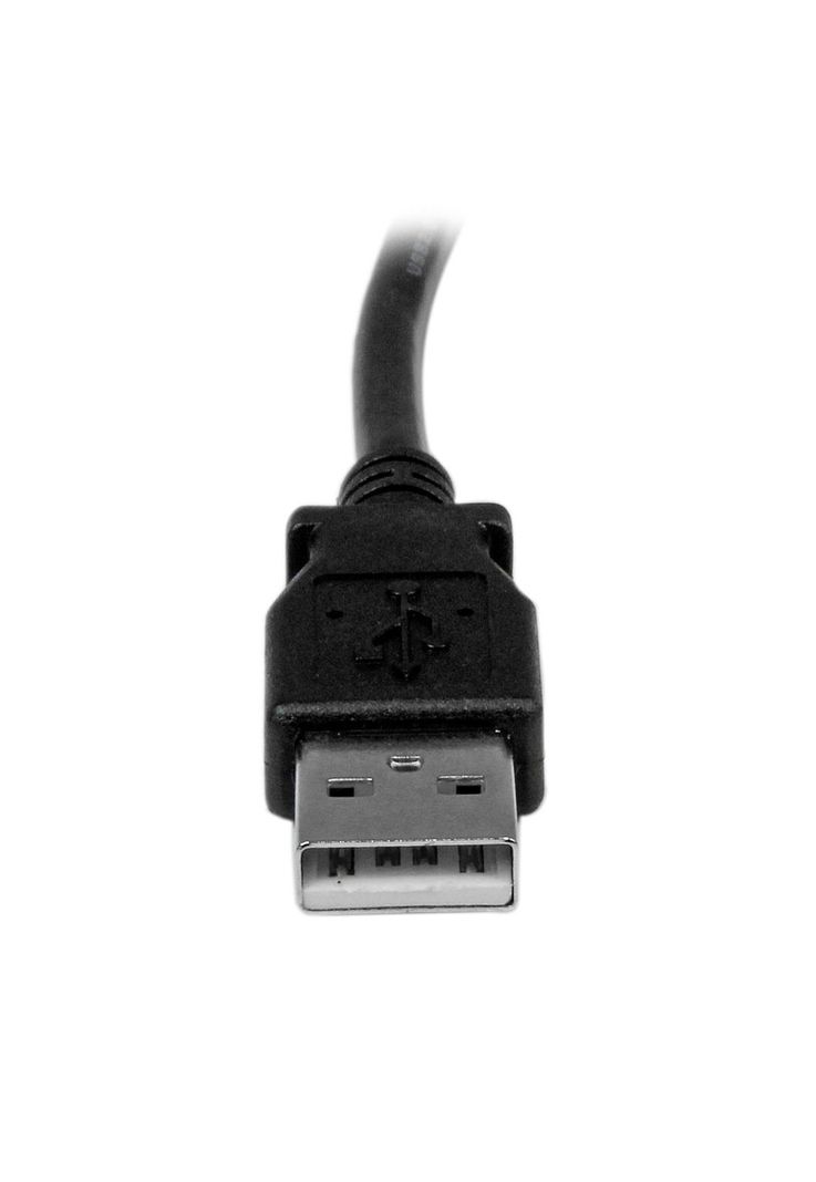 Cable Adaptador Usb 2m Para Impresora Acodado Usb A Macho -2