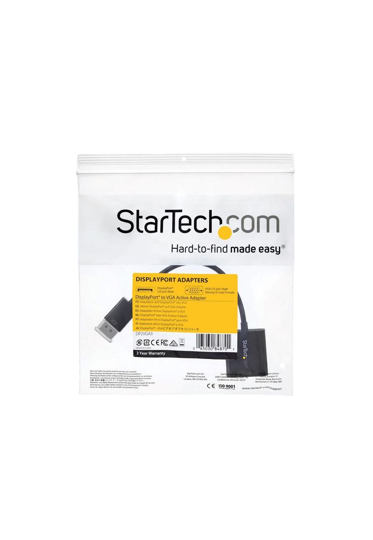Adaptador Conversor DisplayPort 1.2 a VGA HD15 StarTech-5