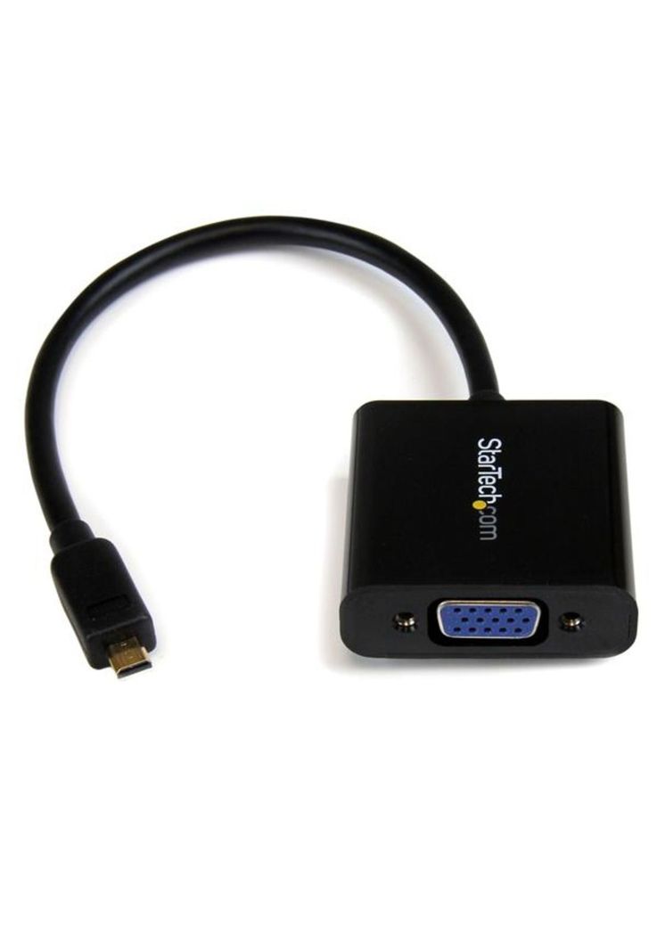 Adaptador Conversor Micro HDMI a VGA Full HD StarTech-0