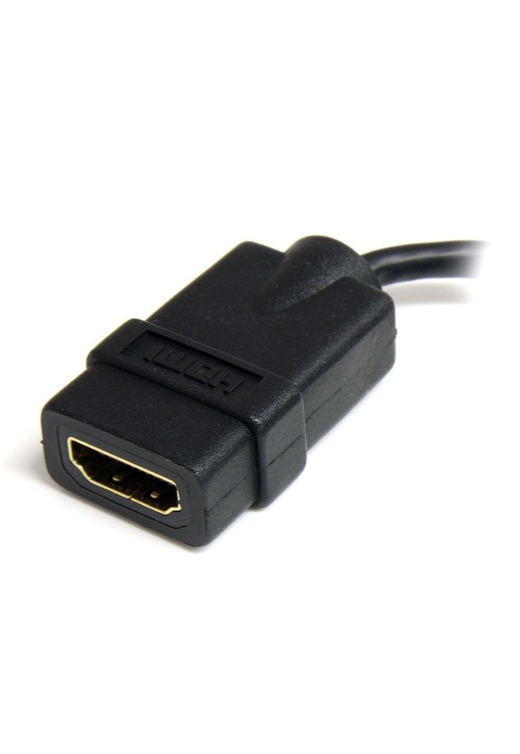 Cable 12cm Adaptador HDMI de alta velocidad HDMI a Micro-1