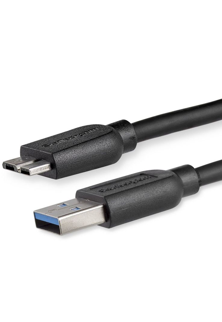 Cable micro USB 3.0 delgado de 2m-0