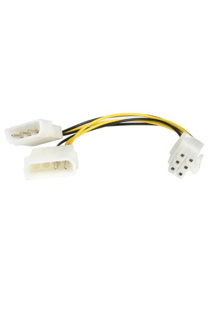 Cable 15cm Adaptador LP4 a PCI Express 6 Pin Tarjeta Gráfica-0