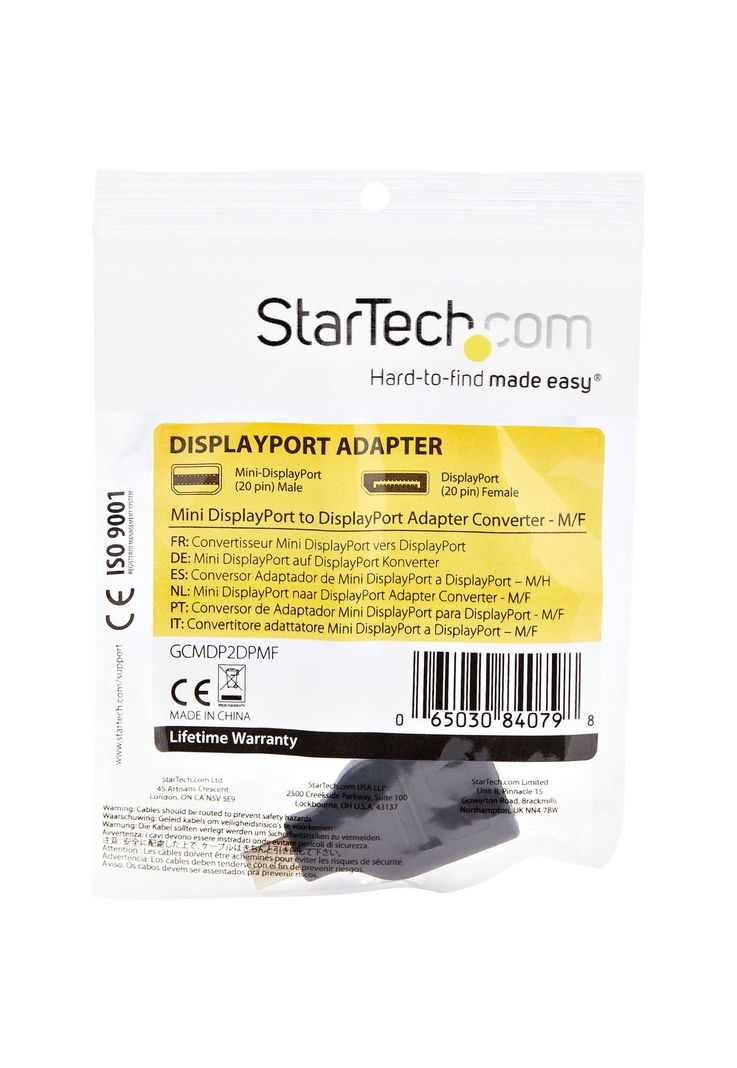 Adaptador Conversor Mini DisplayPort a DisplayPort StarTech-2