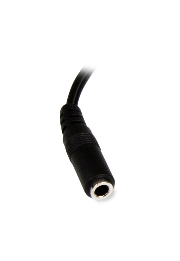 Cable Adaptador 15cm de Audio Jack 3,5mm Hembra a RCA Macho-1