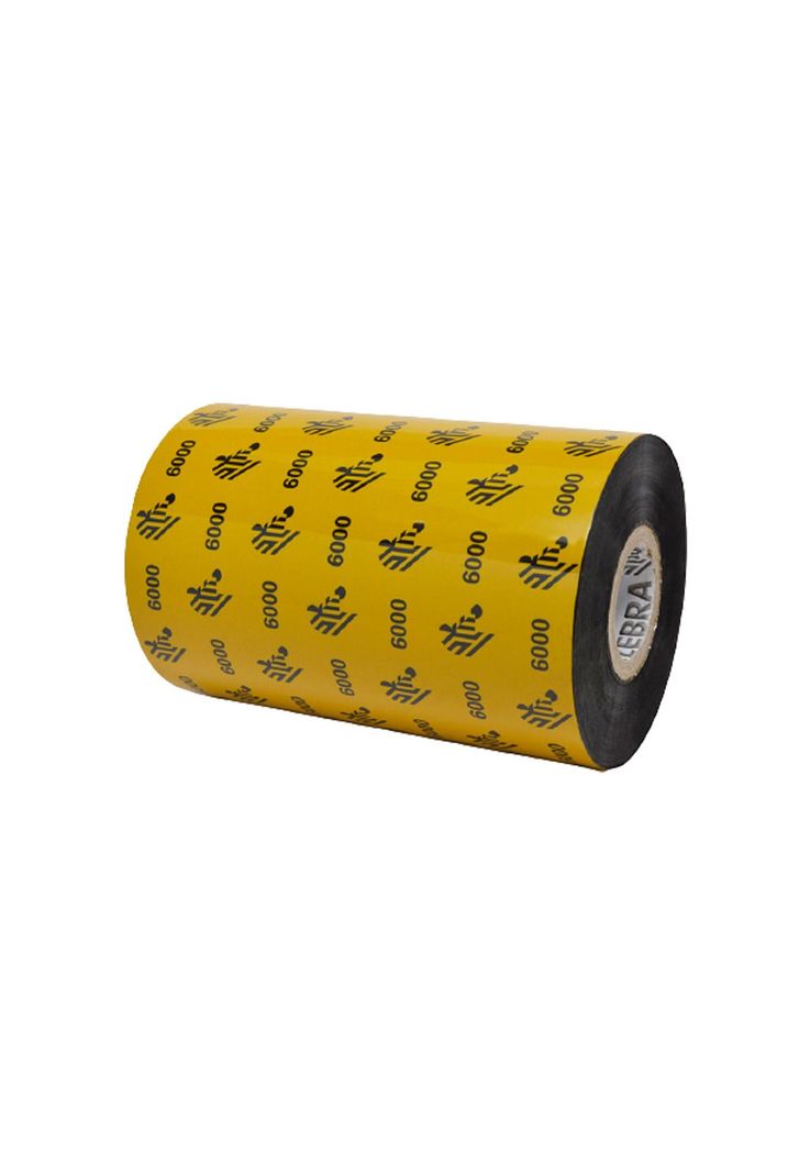 Cinta de Transferencia Térmica de Cera Zebra 110×450 6000-0
