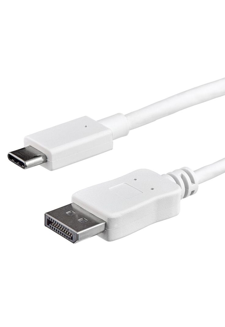 Cable de 1m USB-C a DisplayPort 4K 60Hz StarTech Blanco-0