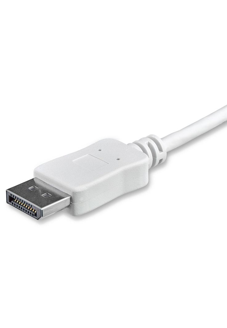 Cable de 1m USB-C a DisplayPort 4K 60Hz StarTech Blanco-1
