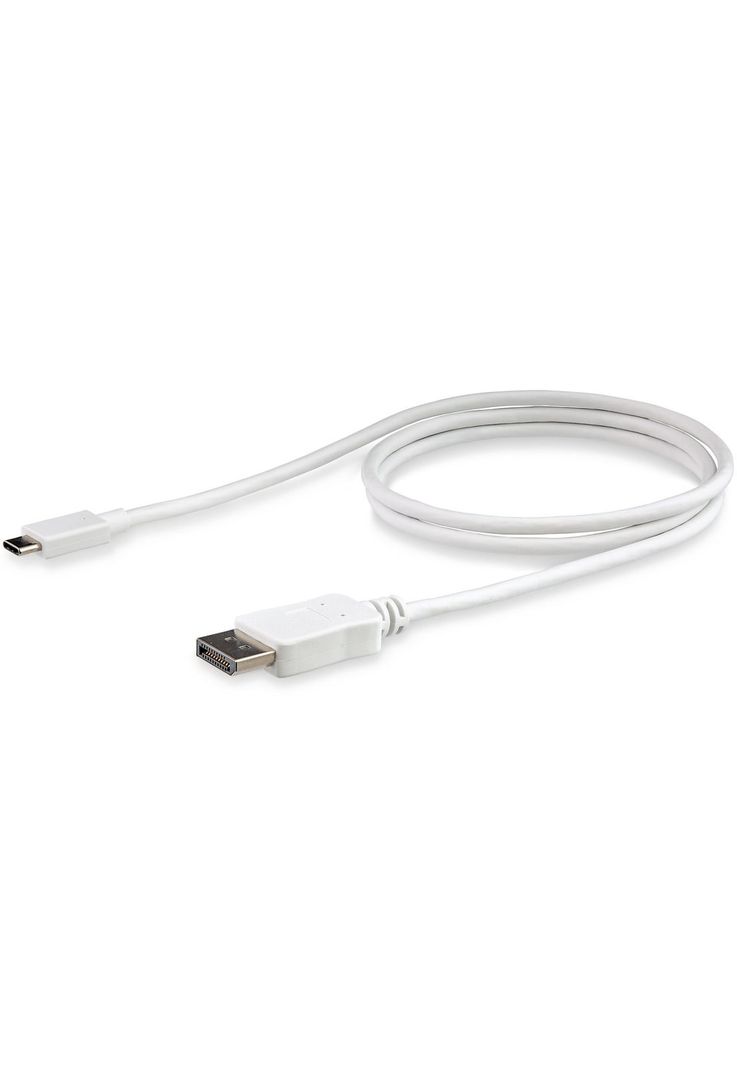 Cable de 1m USB-C a DisplayPort 4K 60Hz StarTech Blanco-3