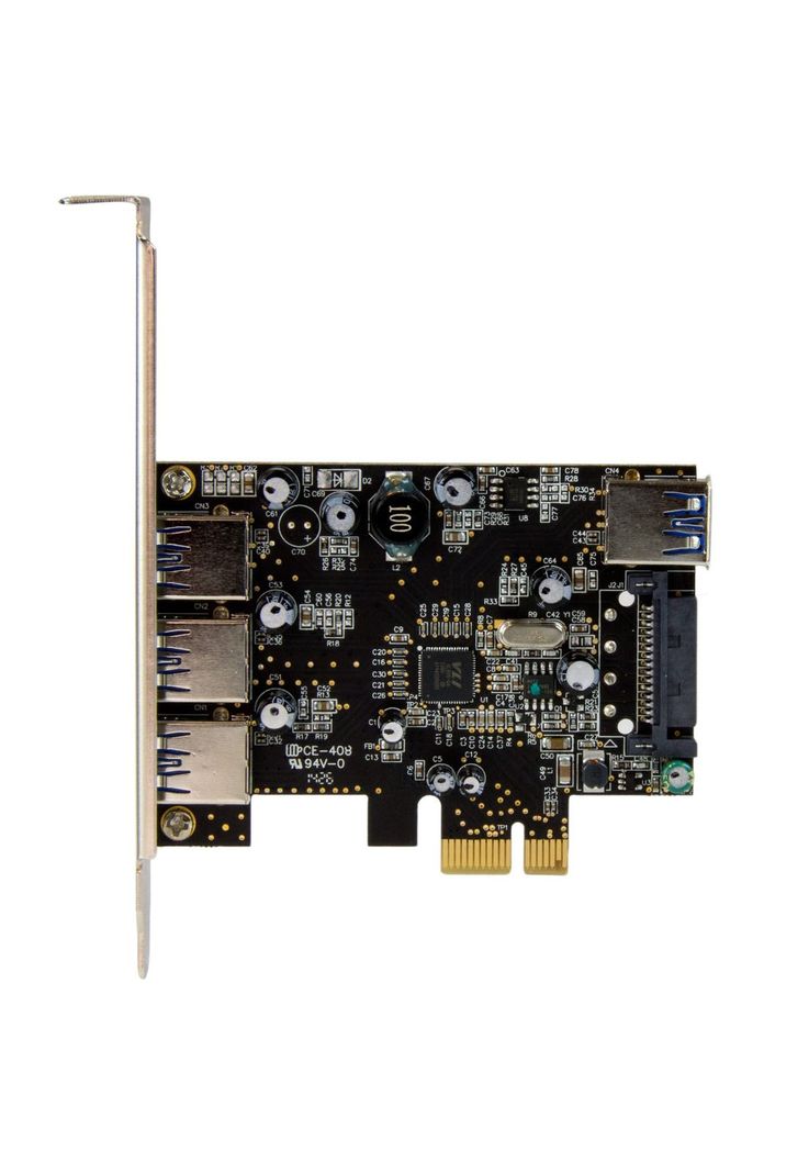 Tarjeta PCI Express con 4 Puertos USB 3.0 StarTech-1