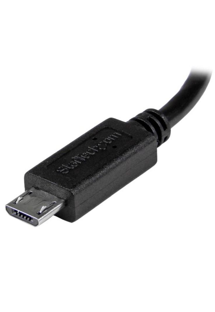 Cable USB OTG de 20cm Adaptador Micro USB a Mini USB-2