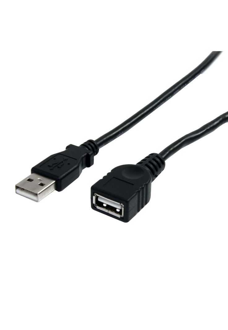 Cable 91cm de Extension USB Alargador USB A Macho a Hembra-0
