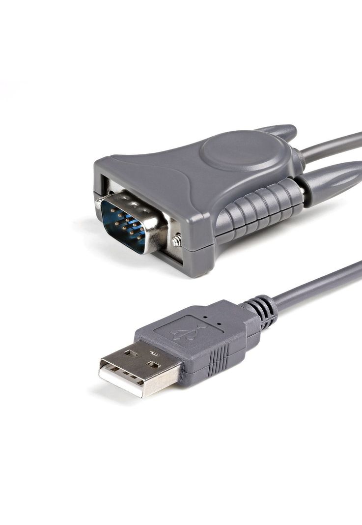 Cable Adaptador de 90cm USB a Serie Serial DB9 DB25 RS232-0
