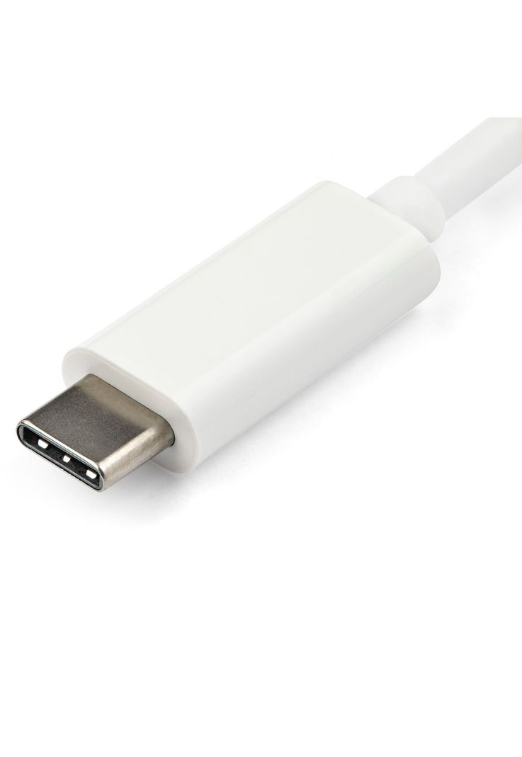 Cable Adaptador de 14cm USB-C a VGA Blanco StarTech-1