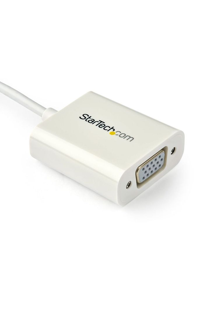 Cable Adaptador de 14cm USB-C a VGA Blanco StarTech-2