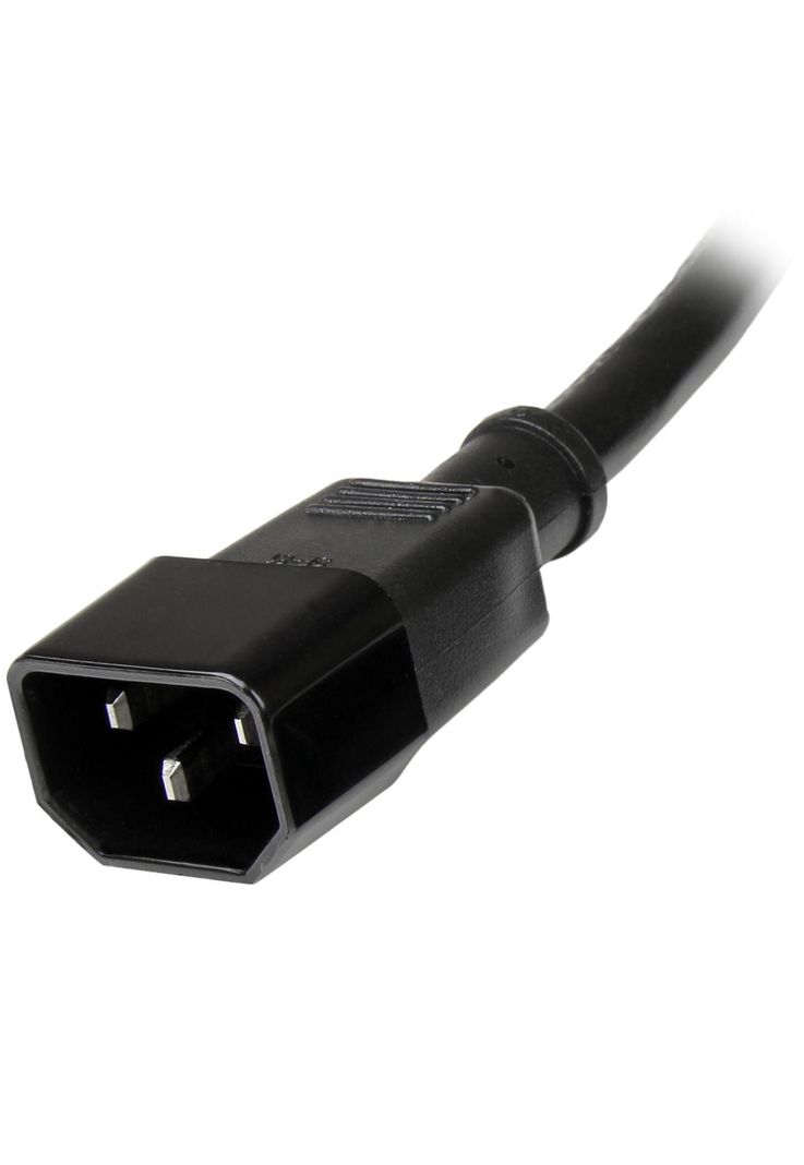 Cable de 14 AWG de 90cm para PC C14 a C13 StarTech-2
