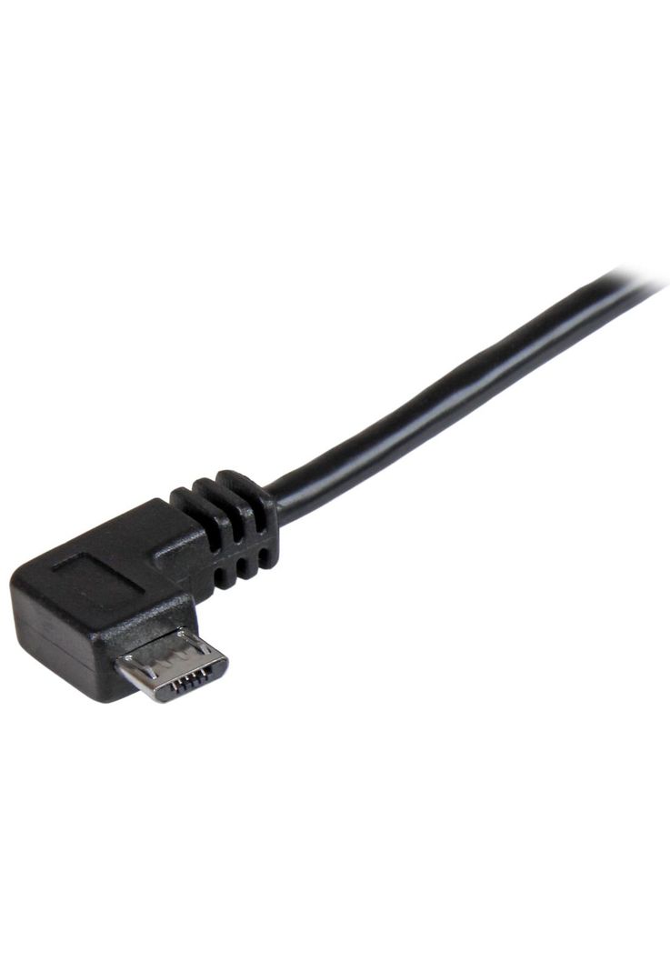 Cable de 2m Micro USB con Conector Acodado a la Derecha-1