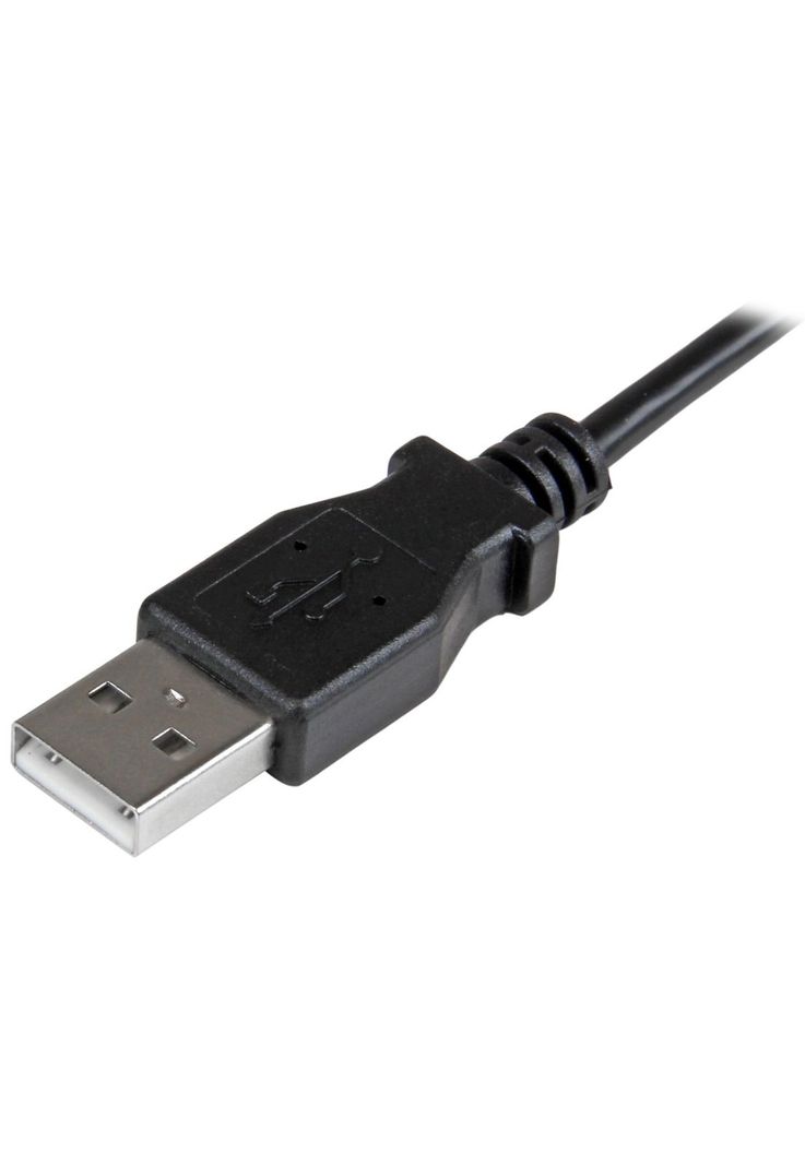 Cable de 2m Micro USB con Conector Acodado a la Derecha-2