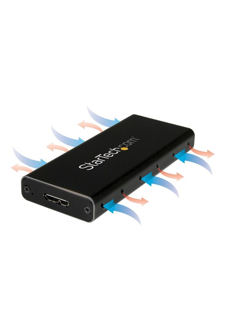 Cofre Adaptador M.2 NGFF a USB 3.1 con Carcasa Protectora-3