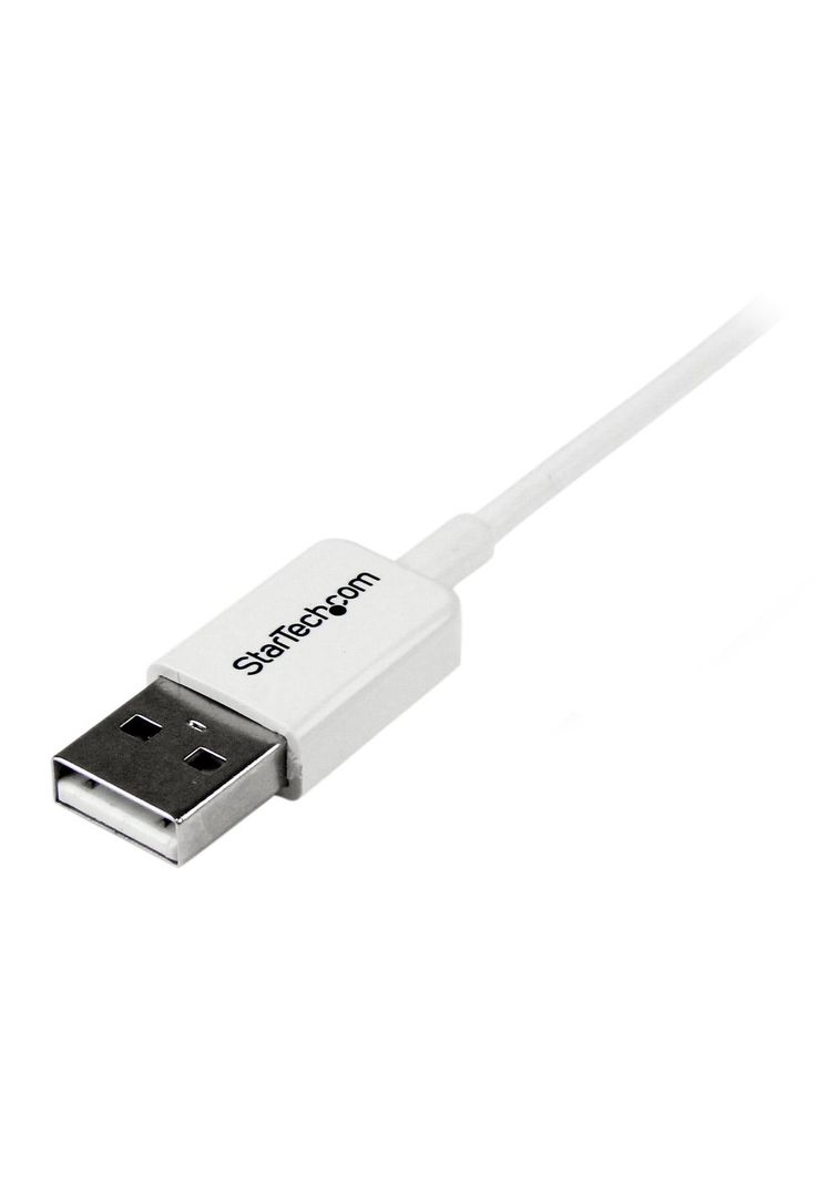 Cable Micro USB (blanco) - A a Micro B-1