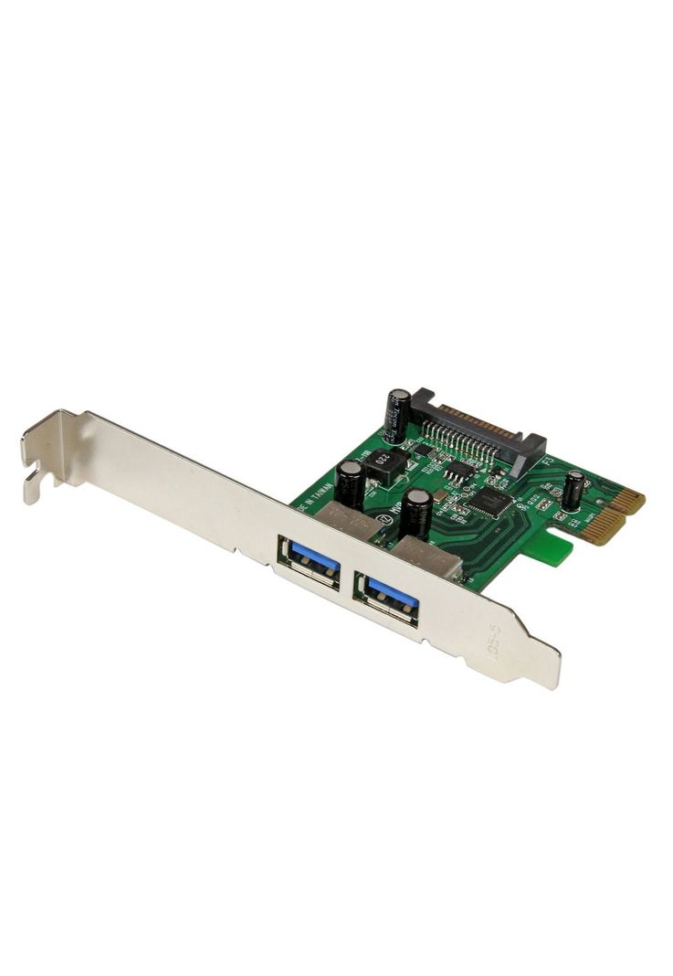 Tarjeta PCI Express 2 Puertos USB 3.0 UASP Alimentación SATA-0