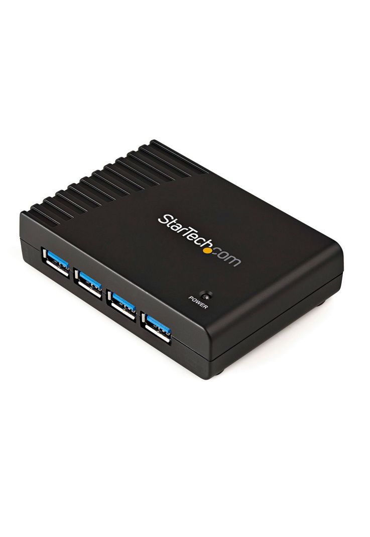 Hub USB 3.0 StarTech 4 Puertos USB-A SuperSpeed Negro-0