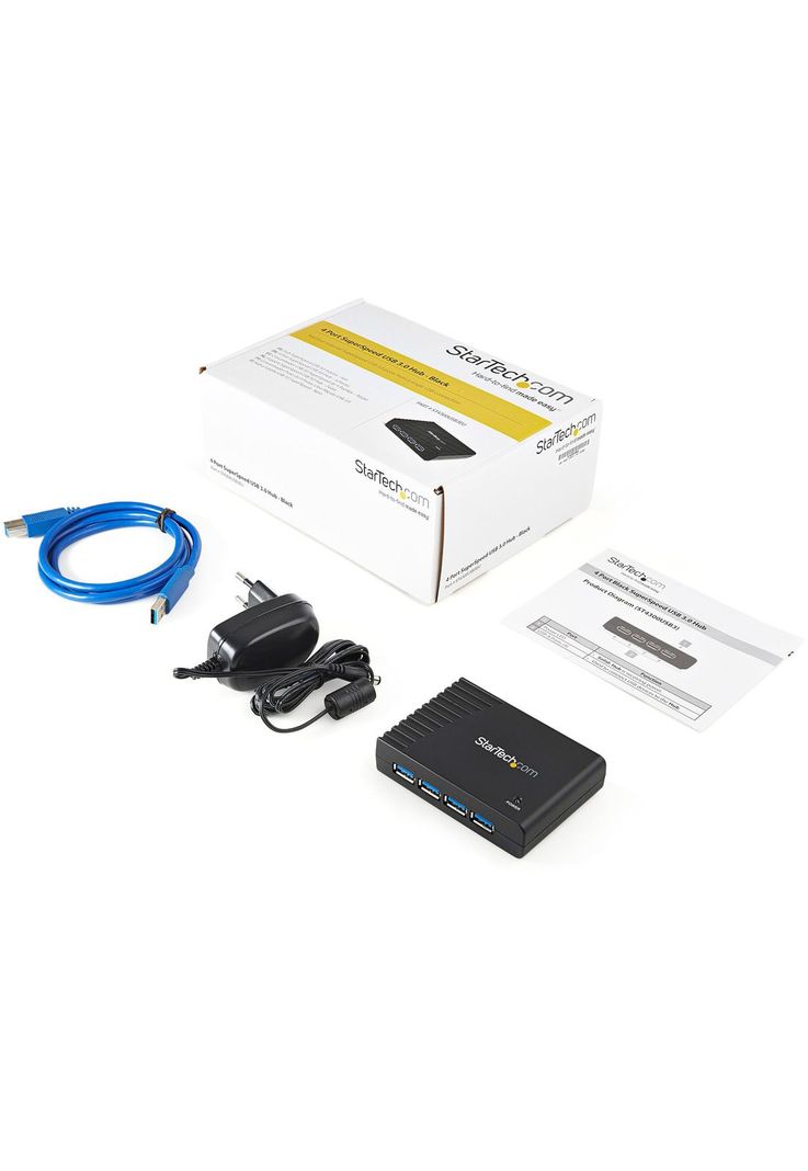 Hub USB 3.0 StarTech 4 Puertos USB-A SuperSpeed Negro-4