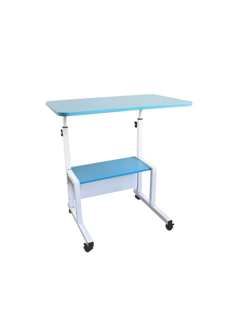 Mesa Escritorio Ajustable Celeste Movil-0