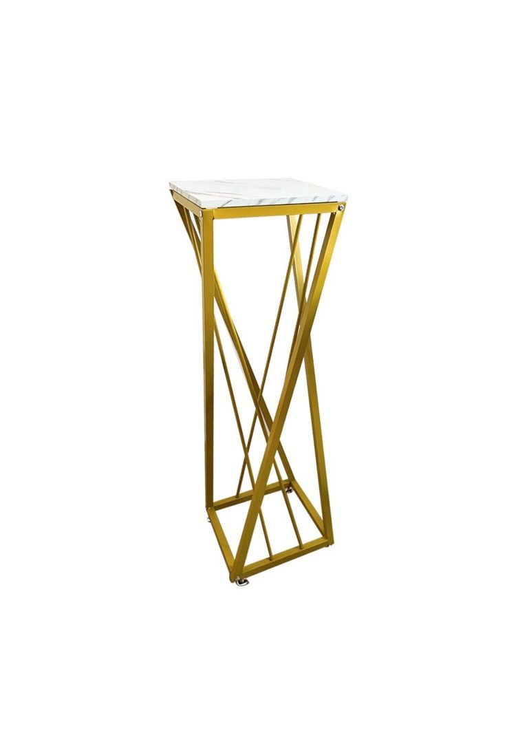 Mesa Lateral Decorativa Moderna XL – Soporte Plantas Decoración-0
